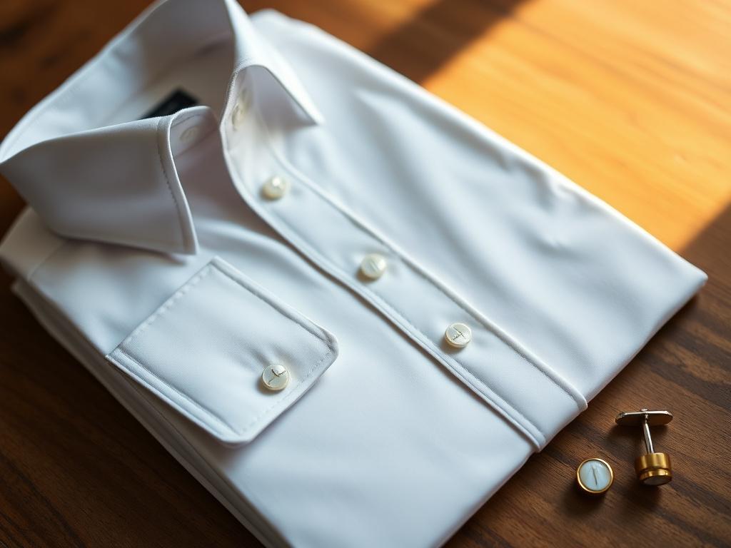 Custom shirt with French cuffs